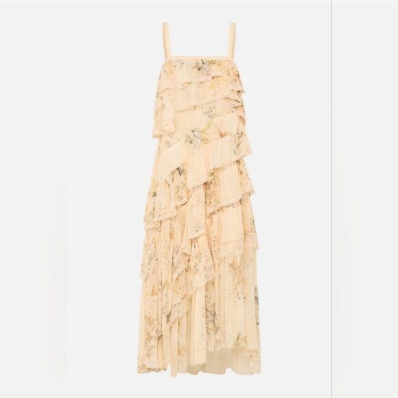 8 NWOT CAMILLA 1200.00 Asymmetric Spliced Lace Dress
Adorned In Antiquity Small - Picture 6 of 6